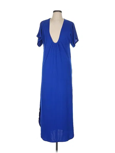 Pre-owned Josa Tulum Casual Dress In Blue