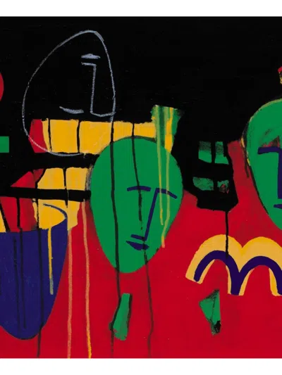 Jose Artur Sobral Centeno ''cruzados I'' Screenprint On Paper, 20'' X 28'' In Neutral