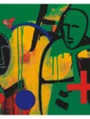 Jose Artur Sobral Centeno ''cruzados Iii'' Screenprint On Paper, 20'' X 28'' In Neutral
