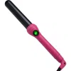 Jose Eber Clipless Curling Iron 1" (25mm) Pink, Ceramic Barrel, Ion Tech