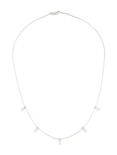 Pre-owned Jose Hess 18k Diamond Garden Lights Necklace, 16" In Multi