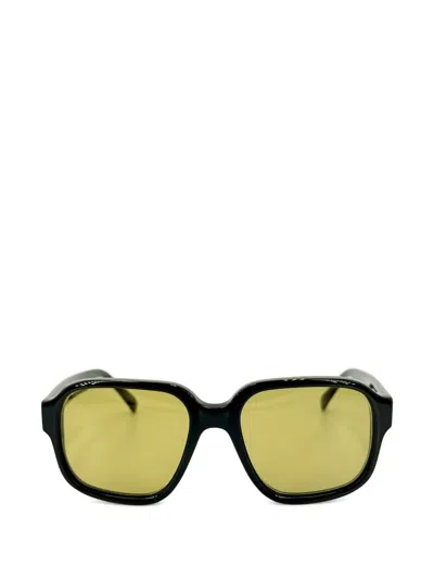 Josef Miller Melrose Square-frame Sunglasses In Black