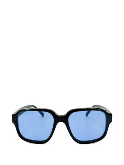 Josef Miller Melrose Square-frame Sunglasses In Black
