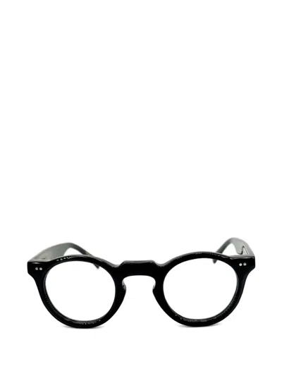 Josef Miller Melvin Round-frame Glasses In Black