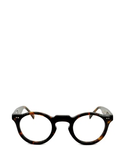 Josef Miller Melvin Round-frame Glasses In Brown
