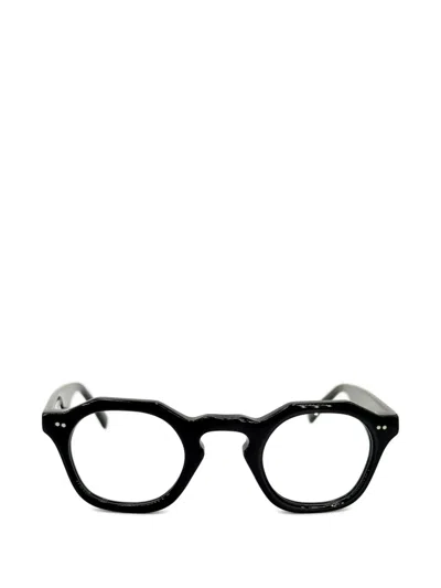 Josef Miller Milton Round-frame Glasses In Black