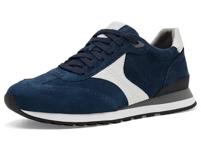 Josef Seibel Axel 04 Men's Shoes Indigo: Eu 42 (us Men's 8.5-9) M, Leather In Blue