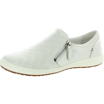 Josef Seibel Caren 22 Womens Nubuck Fitness Walking Shoes In White