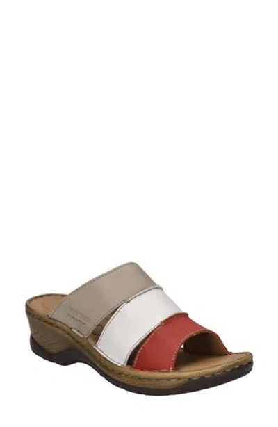 Josef Seibel Catalonia Sandal In Red