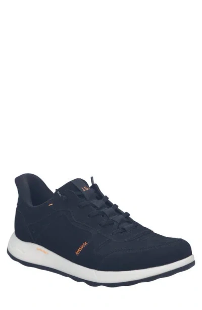 Josef Seibel Clint 03 Leather Sneaker In Black