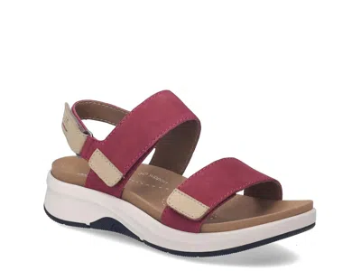 Josef Seibel Estelle 04 Sandal In Burgundy