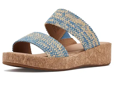 Josef Seibel Evita 02 Wedge Sandal In Multi