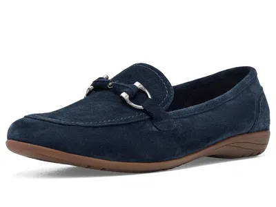 Josef Seibel Fenja 34 Women's Flat Shoes Indigo Suede: Eu 40 (us Women's 9-9.5) M In Blue