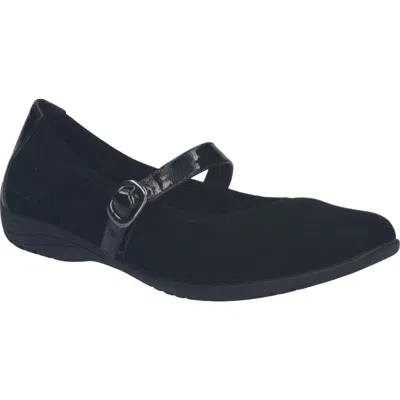 Josef Seibel Fenja 37 Leather Mary Jane In Black
