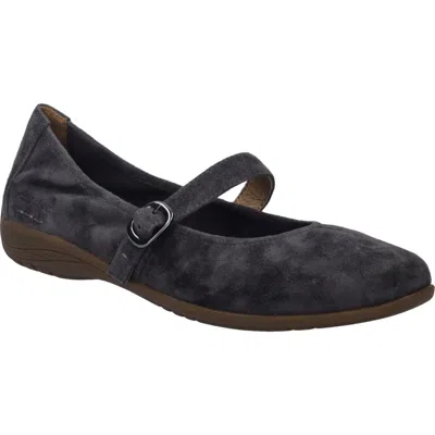 Josef Seibel Fenja 37 Leather Mary Jane In Black
