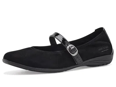 Josef Seibel Fenja 37 Women's Flat Shoes Black Suede: Eu 37 (us Women's 6-6.5) M, Leather