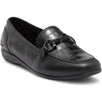 Josef Seibel Fenja 40 Leather Loafer In Black