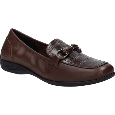 Josef Seibel Fenja 40 Leather Loafer In Burgundy