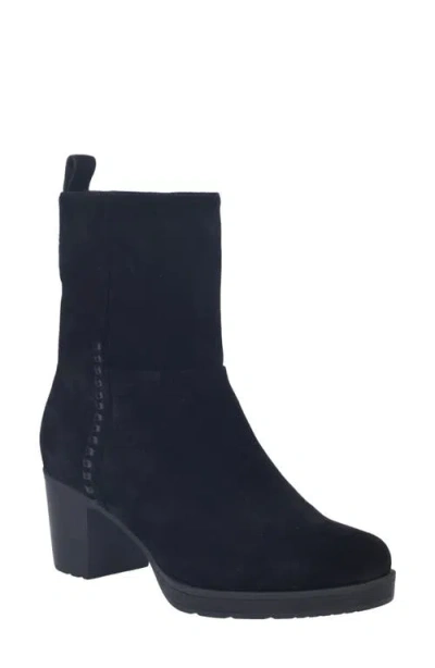 Josef Seibel Gloria 10 Leather Bootie In Black