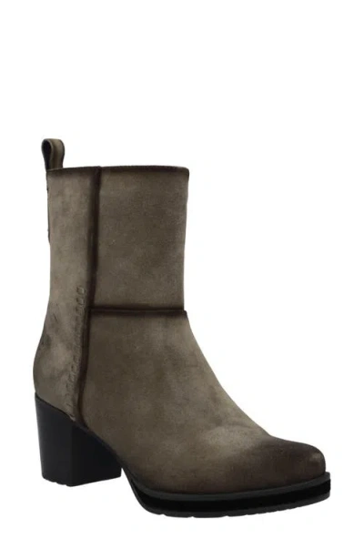 Josef Seibel Gloria 10 Leather Bootie In Taupe