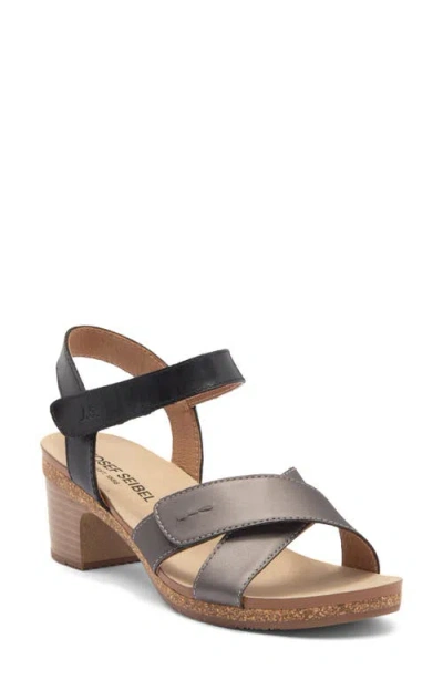 Josef Seibel Grace Sandal In Basalt