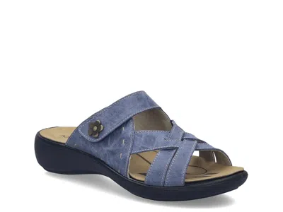 Josef Seibel Ibiza Sandal In Blue