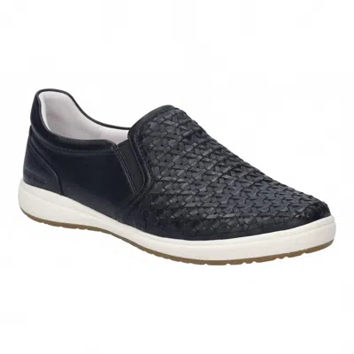 Josef Seibel Men's Caren 72 Shoes In Black/male In Animal Print