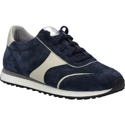 Josef Seibel Miley 01 Leather Sneaker In Blue