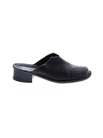 Pre-owned Josef Seibel Mule/clog In Black