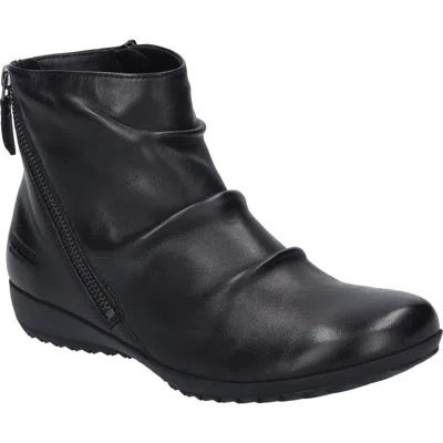 Josef Seibel Naly 61 Slouch Bootie In Black