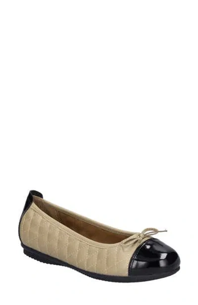 Josef Seibel Pippa Ballet Flat In Beige/black