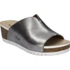 Josef Seibel Quinn 01 Wedge Sandal In Platin