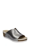 Josef Seibel Quinn 01 Wedge Sandal In Platin