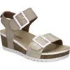 Josef Seibel Quinn 02 Wedge Sandal In Brown