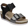 Josef Seibel Quinn 02 Wedge Sandal In Gray