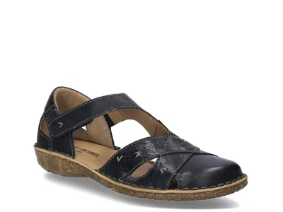 Josef Seibel Rosalie Flat Sandal In Black