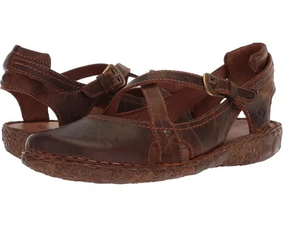 Josef Seibel Rosalie 13 79513-95320 Sandals Women's Brandy Leather Gbo377 In Brown