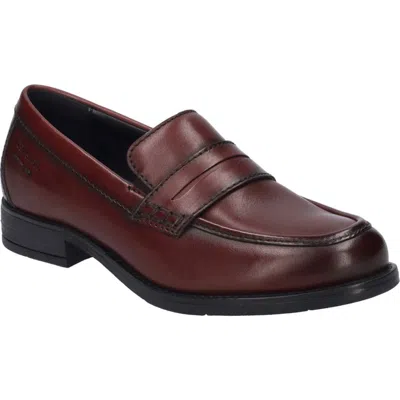 Josef Seibel Simona 07 Penny Loafer In Bordeaux