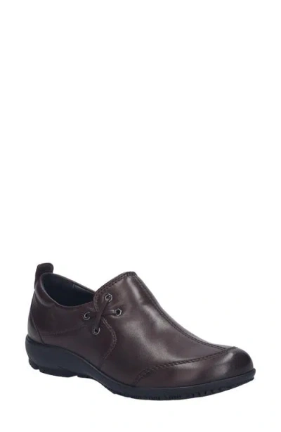 Josef Seibel Slip On Trainer In Brown