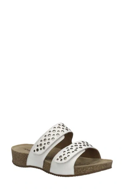 Josef Seibel Tonga 86 Sandal In White