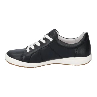 Josef Seibel Women's Caren 01 Sneaker In Black