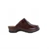 Josef Seibel Women's Carole Clogs In Chestnut In Brown