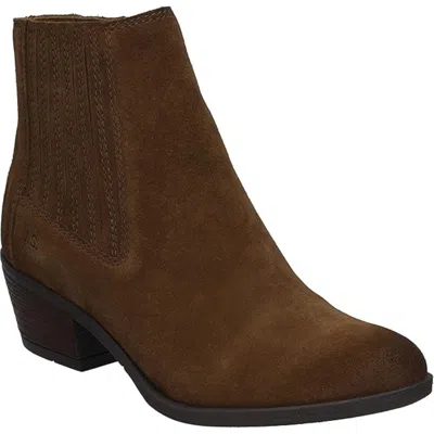 Josef Seibel Women's  Daphne Boots Castagne Leather Ankle Bootie Htat190 In Brown