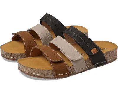 Josef Seibel Women's  Hannah 03 Sandals -7.5 Multi Adjustable Strap Slide Ver1019