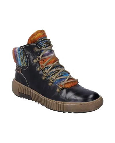 Josef Seibel Women's Maren 06 Ankle Boot In Black In Multi
