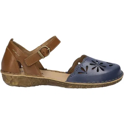 Josef Seibel Women's Rosalie 04 Sandals In Shark Kombi Leather In Multi