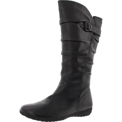 Josef Seibel Womens Faux Fur Lined Leather Mid-calf Boots