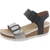 Josef Seibel Quinn 02 Wedge Sandal In Black