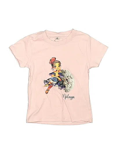 Pre-owned Josefinas Kids' Short Sleeve T-shirt In Pink