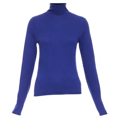 Pre-owned Joseph 100% Merino Wool Sweater In Blue